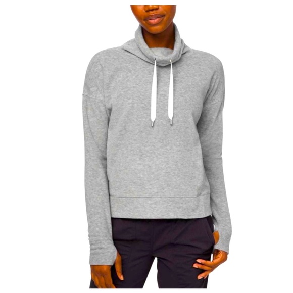 lululemon athletica Sweaters - Size 2 Lululemon fleece cowl pullover